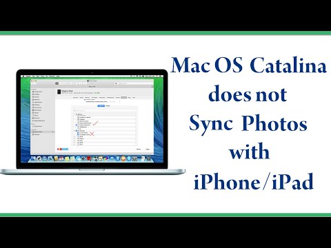 Fixed: Mac OS Catalina does not Sync Photos with iPhone/iPad