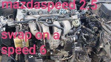 How to swap a 2.5bottom disi head into a Mazdaspeed 6/3