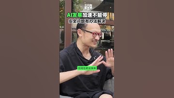 AI发展加速不能停，伦理学院派会更保守，公司里科学家只管挣钱 #openai #人工智能 #chatgpt #gemini #google #apple