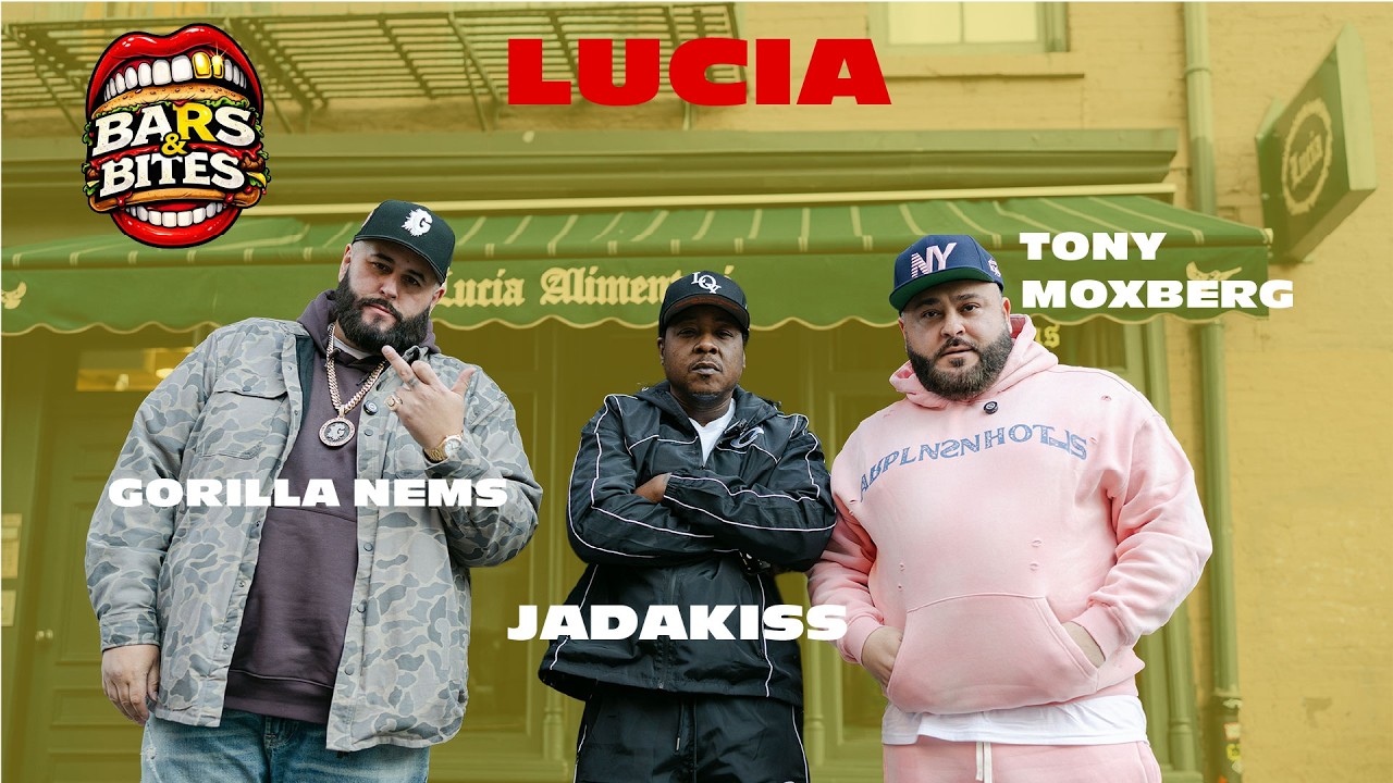 Lucia with Jadakiss - Bars & Bites with Tony Moxberg and Gorilla Nems