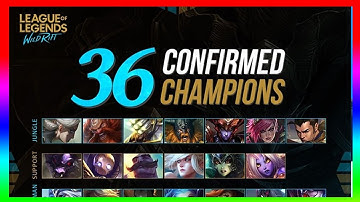 Tốc Chiến Mobile Công bố Danh sách 36 Tướng Trong Phiên Bản Test