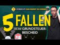 Grundsteuer: 5 Fallen beim Grundsteuerbescheid 😳 (Grundsteuerbescheid verstehen + Einspruch)