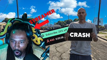 Trolling Streamers by Crashing Their Games In GTA RP