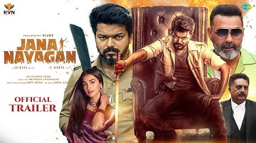 Jana Nayagan - Trailer (Hindi) | Thalapathy Vijay | Pooja Hegde | Bobby Deol | Venkat k Narayana