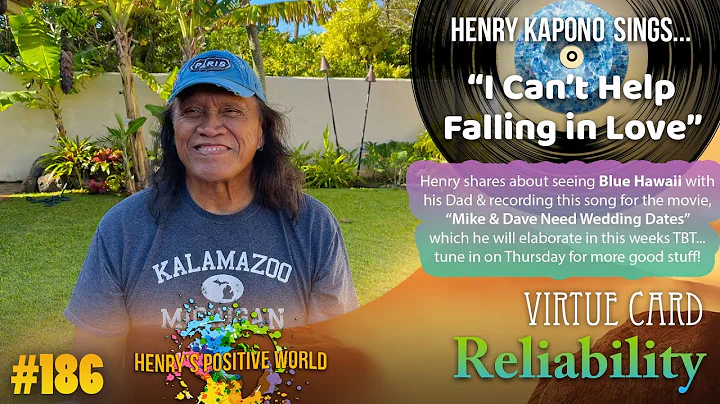 #186 - Reliability Henry Kapono Shares A Positive ...