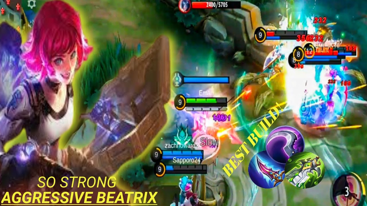 BEATRIX AGGRESSIVE GAMEPLAY WITH STRONG BUILD 