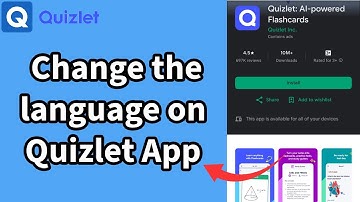 How to Change the Language on Quizlet App? Edit the Language on Quizlet App on Android 2024