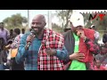 RUTO ALIKUJA MURANG'A AKAEKA PROJECT YA NDINDI NYORO JUU YA YAKE" SEN NYUTU SLAM RUTO!!