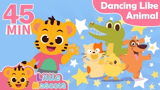 Dancing Like An Animal + Funky Animals + more Little Mascots Nursery Rhymes