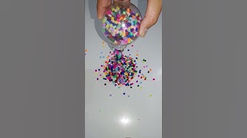 Reverse Video Beads #649 #shorts