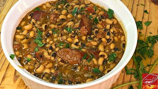 Hoppin' Johns | Southern Cajun Black Eyed Peas Recipe | Black Eyed Peas Recipe