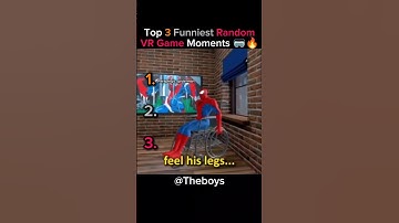Thumbnail of Top 3 Funniest Random VR Game Moments 🥽🔥 #funny #vr #shorts #tiktok