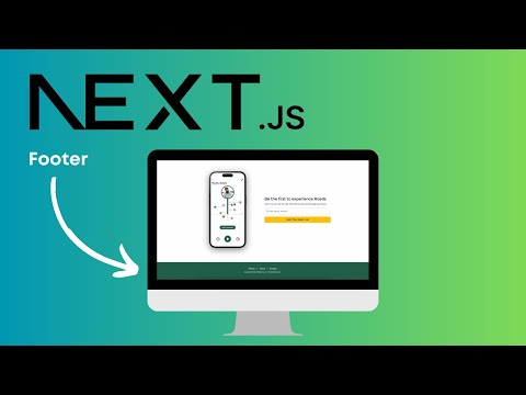 Next.js Footer