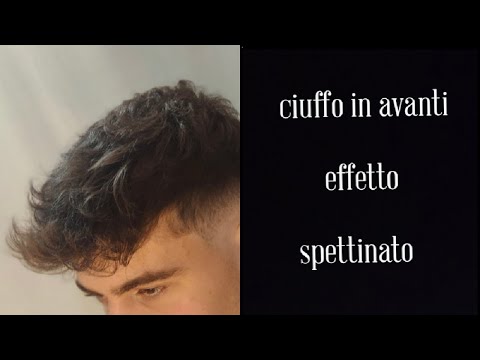 Video: Da che parte di un uomo pettinarsi: le punte