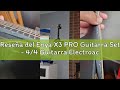 Reseña del Enya X3 PRO Guitarra Set - 4/4 Guitarra Electroacústicas de Fibra de Carbono para Niño Ad