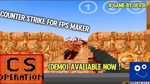 counter-strike-operation(beta 0.1) avaliable on fps maker, a game by devdi