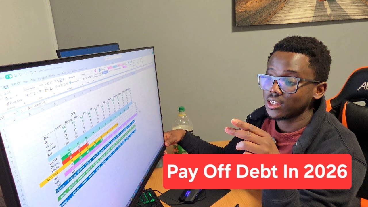 Set Out My Budget In Excel To Pay Debt In 12 Months | 2026