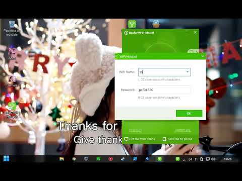 baidu wifi hotspot  2022 Update  como intalar Baidu WiFi Hotspot  para comparti  wifi desde la pc y  archivos
