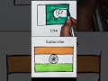 India vs Pakistan arts kon jeetega 🇮🇳 vs🇵🇰 comment kro #shorts#viral #drawing #art #trending #fleg