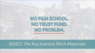 INVESTOR PITCH MATERIALS