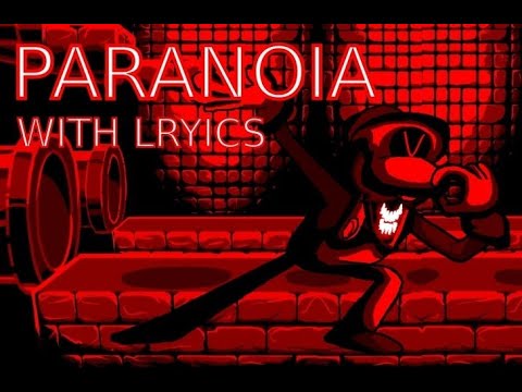 PARANOIA WITH LYRICS (Mario madness lyric cover)