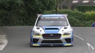 Subaru WRX TT Attack car smashes Isle of Man TT car lap record Resimi