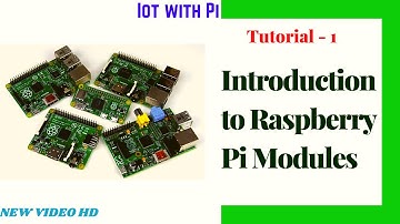 Tutorial 1: Introduction to Raspberry Pi | IoT Tutorials