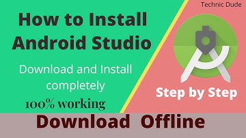 How to Download & Install Android Studio with SDK Offline 2020 - No Need to wait hours