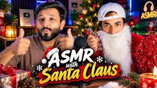 🎅 SANTA GAVE ME GIFTS & DID ASMR WITH ME! 😳🎁