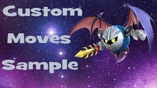 Meta Knight Custom Moves Sample