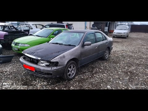 Nissan Sunny B14 1998 г. в полный разбор.