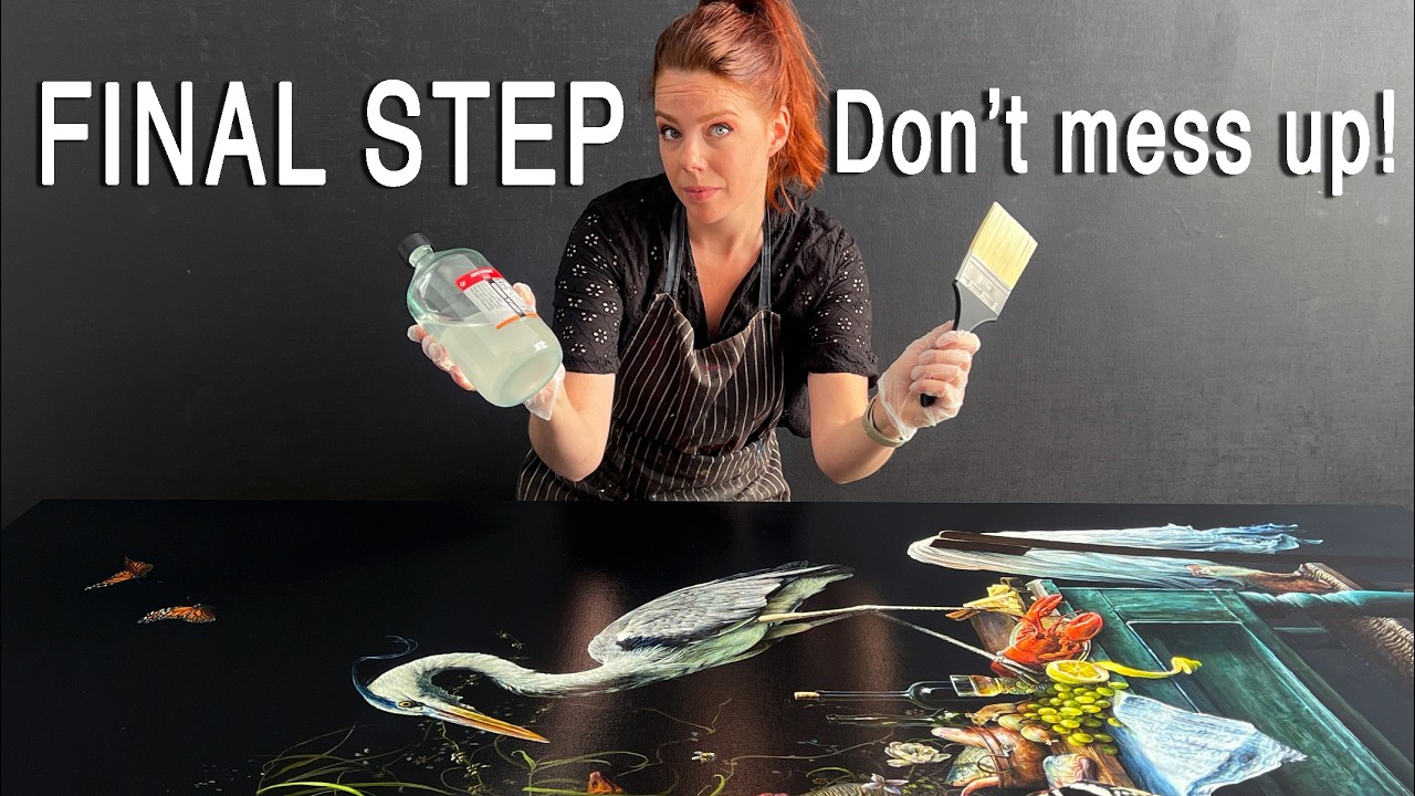 How to Varnish an Acrylic Painting Without Ruining It