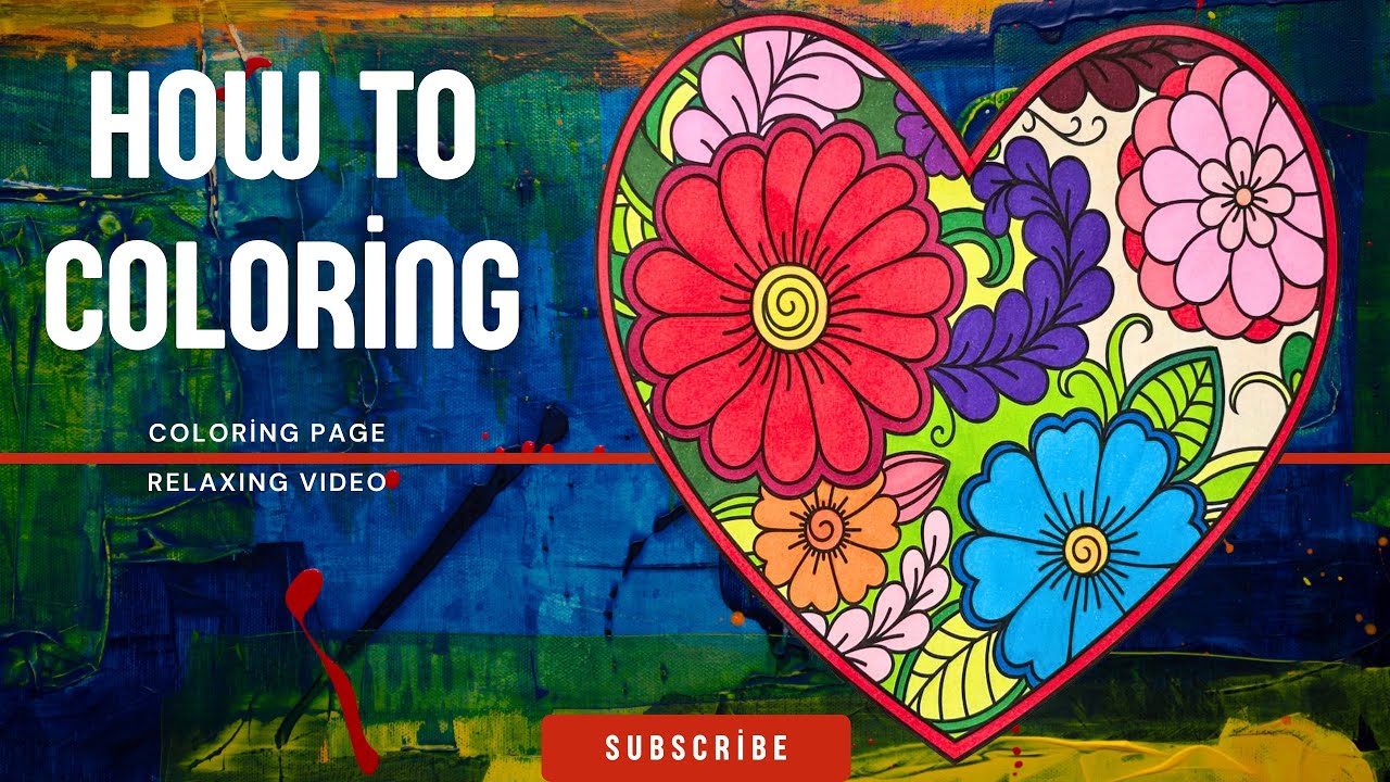 How to coloring | creative coloring video | painting drawing coloring ...