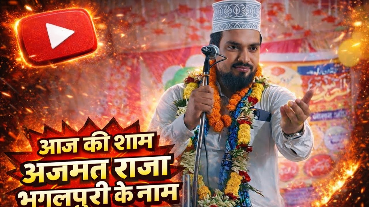 Azmat raza ka jalwa alag andaaz mai#viralnewnaat #azmatrazabhagalpuri #chirudihdumka #trendingvide
