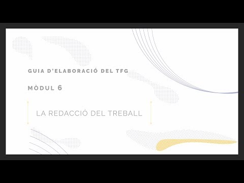 Vídeo: Com Apropar L’inici Del Treball