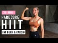 30 Min Hardcore Full Body HIIT Workout For Fat Burn & Cardio | No Equipment | At Home | No Repeats