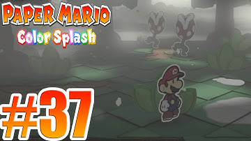 Paper Mario Color Splash Gameplay Walkthrough Part 37 + Gamepad Capture