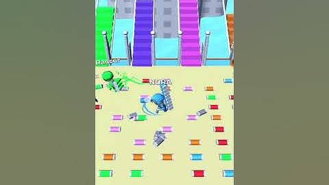 Bridge Race All Levels Gameplay Android,ios Level 36 #short