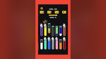 Color Water Sort 3D Level 233-234 #gamingvideos #games #gaming #gameplay #gamophobia