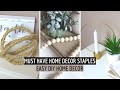 Must Have Home Decor Staples | Easy DIY Home Decor Ideas| Rachel G DIY