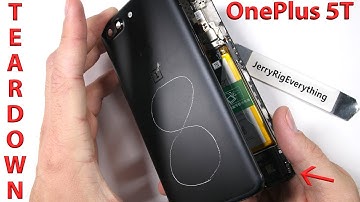 OnePlus 5T Teardown! - Hidden water resistance?