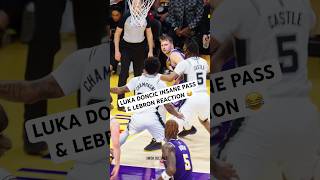 Luka Doncic P Was Insane Look At How Lebron & Nick Smith Look At Each Other After The P