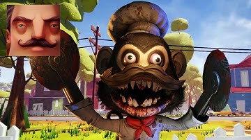 Hello Neighbor - My New Neighbor Chef Monkey (Dark Deception) Act 2 Random Gameplay Walkthrough