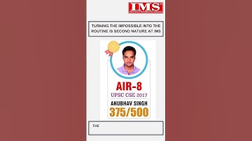 𝐀𝐧𝐮𝐛𝐡𝐚𝐯 𝐒𝐢𝐧𝐠𝐡 (𝐀𝐈𝐑-𝟖)  #UPSC #CSE HIGHEST MARKS IN #MATHEMATICS OPTIONAL #𝐈𝐌𝐒