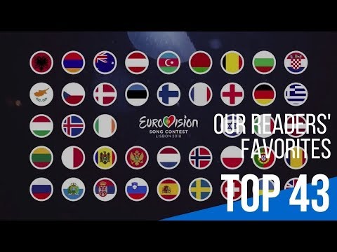 2018 Eurovision - Top 43 | Readers' Favorites (Week 5 - April 8th)