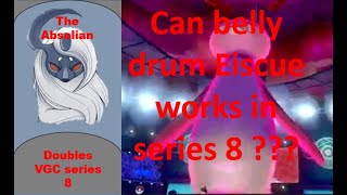 Belly drum Eiscue team in Doubles ranked VGC series 8