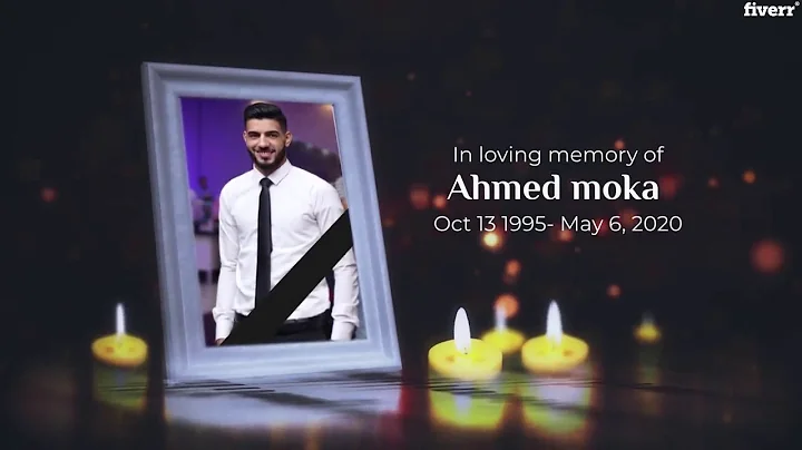 Create a funeral invitation video in less than 6 hours - Best Video Editing service