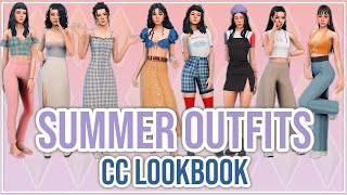 EVEN MORE SUMMER OUTFITS CC LOOKBOOK ๐ป // Sims 4 CC Create a Sim EVEN MORE SUMMER OUTFITS CC LOOKBOOK ๐ป // Sims 4 CC Create a Sim