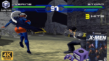 X-Men: Next Dimension (2002) Nintendo GameCube Gameplay in HD～4K 60FPS
