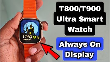 T900/T800 Ultra Watch Always On Display Setting kaise kare | Ultra Watch full Day Display Setting
